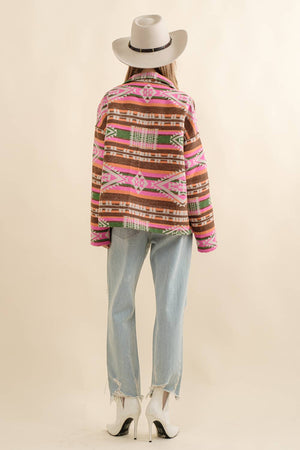 Button Up Western Jacket