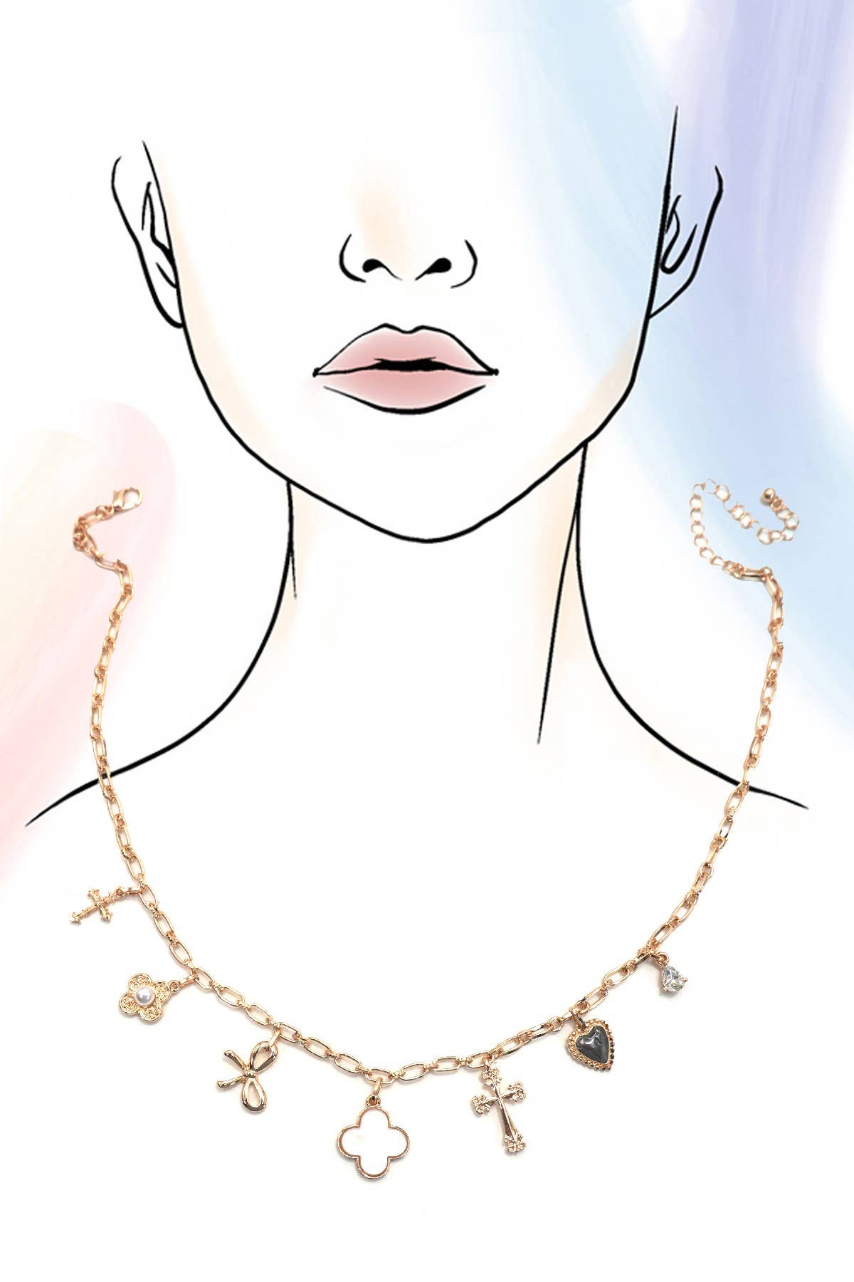 Charm Clover Necklace