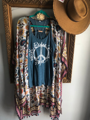 Peace Sign Tank